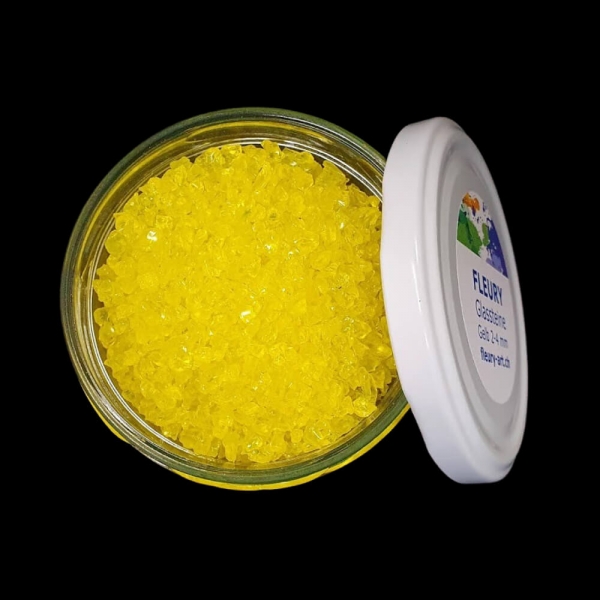 Deko Glassteine (Gelb, 250g)