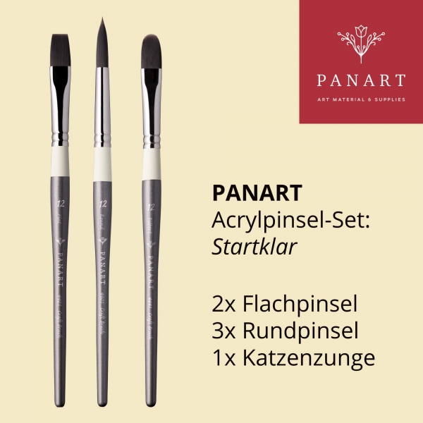 PANART Acrylpinsel-Set: Startklar