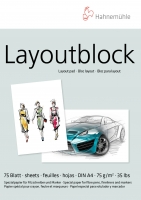 Layout-Block, 75g/m2, A4, 75 Blatt